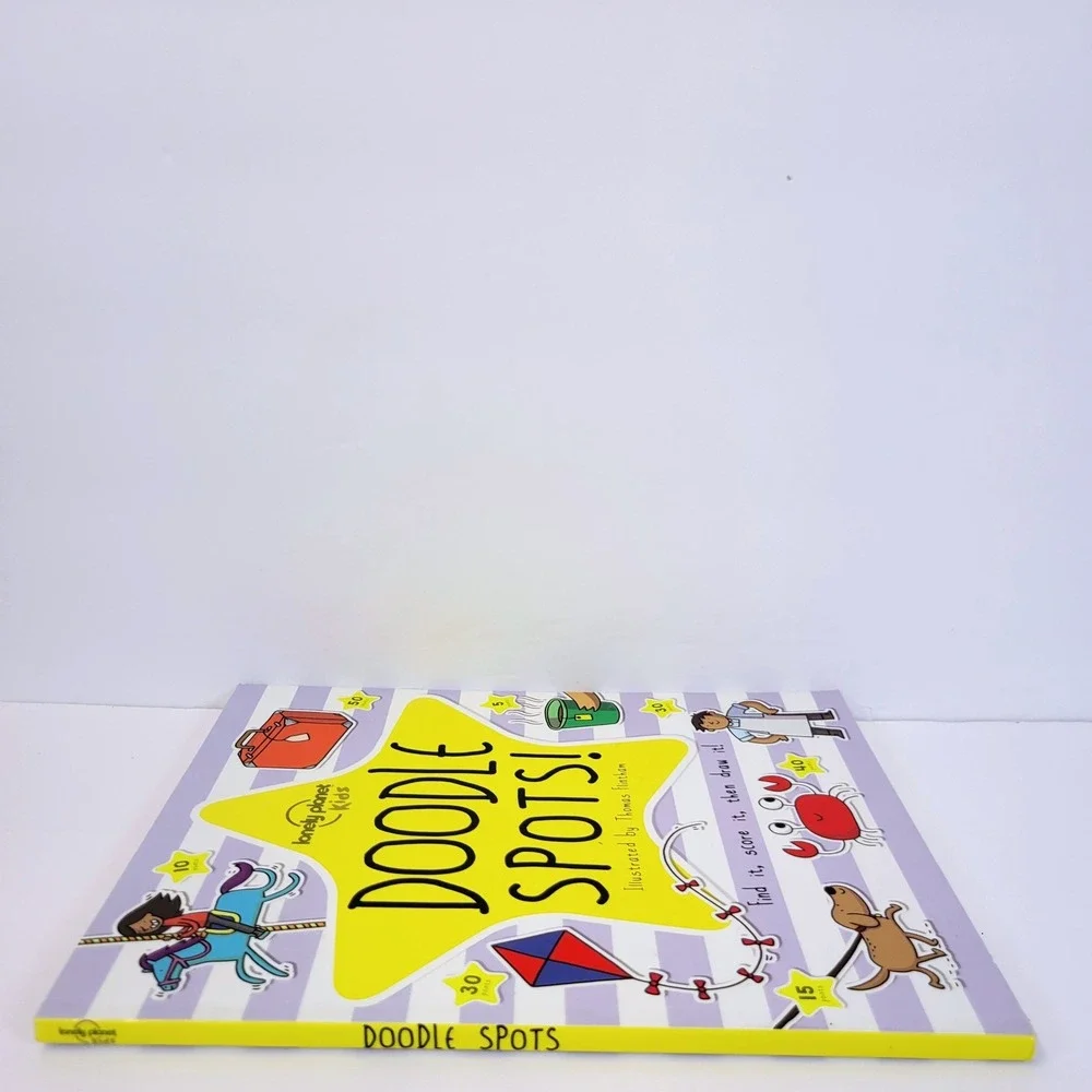 Lonely Planet Kids Doodle Spots Activity Book Thomas Flintham Kids Fun